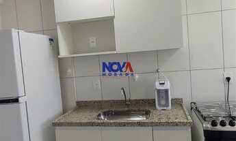 Imagem 6: Apresentamos um charmoso apartamento de 45m com 2 quartos e sol da man