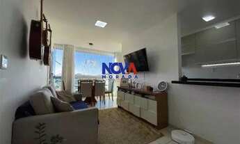 Imagem 2: Apresentamos um encantador apartamento de 58m com 2 quartos, sendo 1 s