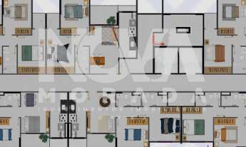 Imagem 5: Lançamento de 2 quartos com ou sem suítes todas com varandas privativas e lazer com mais d