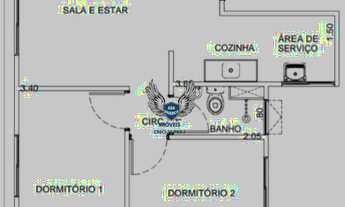 Imagem 7: APARTAMENTO NA VILA SANTOS, PRÓXIMO AO HORTO FLORESTAL, COM 02 DORMITÓRIOS, SEM