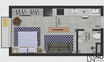 Imagem 2: Apartamentos studio lançamento em Camobi