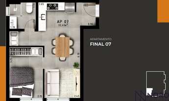 Imagem 3: Studio Exclusivo com Lazer Completo e Localização Privilegiada – Próximo à UFSM