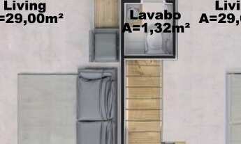 Imagem 6: Sobrado em fase de construção em balneário piçarras sc