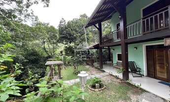 Imagem 1: Casa com 04 quartos, sendo 02 suítes, deck com churrasqueira e varandas em Guara