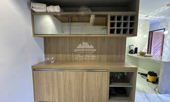 Imagem 5: Apartamento de 135 m² na cobertura, varanda com ofurô e cascata com vista para o