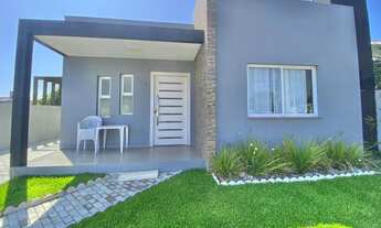 Imagem: Casa com três dormitórios e área gourmet