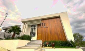 Imagem 2: Casa moderna linear com piscina em Condominio, Vespasiano/MG