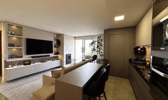 Imagem 7: Apartamento semi mobiliado com 2 suítes com 2 vagas de garagem