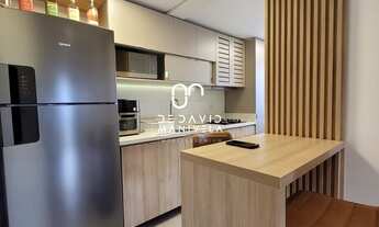 Imagem 2: Apartamento 2 dormitórios, 1 sendo suíte; sala integrada com sacada e churrasque