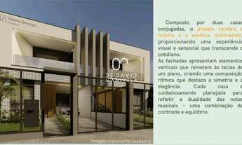 Imagem 3: Casas conjugadas em construção no Residencial Novo Horizonte