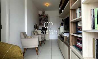 Imagem 7: Apartamento no Residencial Ocean com 01 dormitório, 01 banheiro, sacada com chur