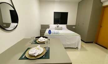 Imagem 4: Studio Blue Life 1 para Locação - Mobiliado e Decorado com Conforto e Praticidad