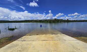 Imagem 6: Terreno grande com vista privilegiada do lago corumbá IV no condomínio Aurora do