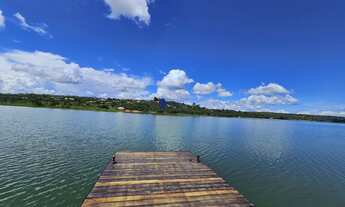 Imagem 1: Terreno grande com vista privilegiada do lago corumbá IV no condomínio Aurora do
