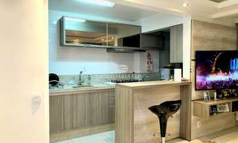 Imagem 7: Apartamento na Praia Comprida de 02 dormitórios com móveis sob medida!