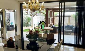 Imagem 2: Casa de luxo em Chácaras Caiçaras: 4 quartos, 3 suítes, área gourmet, piscina e