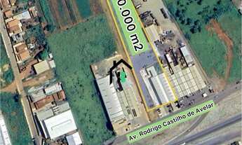 Imagem: Terreno 10.000m² BR365, visibilidade e