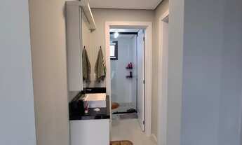 Imagem 6: Apto 02 quartos 100% mobiliado para alugar em camobi Garagem Churrasqueira