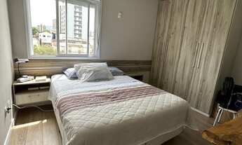 Imagem 6: Apartamento 02 Dormitórios Mobiliado com Garagem Elevador no Ed Monte Belo - bai