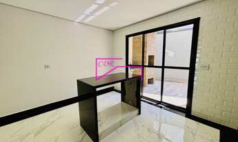 Imagem 6: Sobrado novo frontal com espaço gourmet