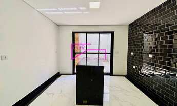 Imagem 3: Sobrado novo frontal com espaço gourmet