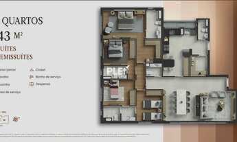 Imagem 3: Apartamento Novo e Desocupado à Venda no Bairro Santo Agostinho, Belo Horizonte