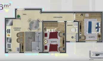 Imagem 7: Apartamento no condomínio Hórus Residence em Belo Horizonte