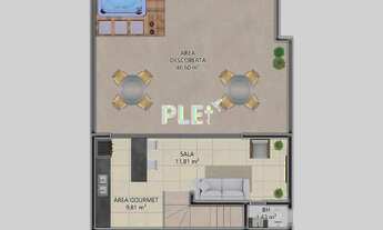 Imagem: Cobertura bairro Nazia em Vespasiano