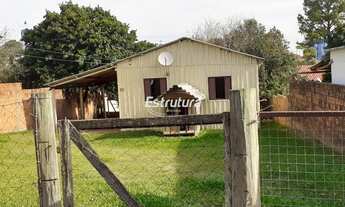 Imagem: Chalé de madeira em Santiago
