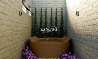 Imagem 7: Casa Geminada em condomínio fechado, com 3 dormitórios, sendo um suíte master