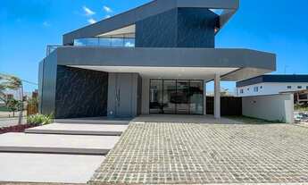 Imagem 4: Casa no Alphaville Araçagi 303m 05 Suítes Sala 03 Ambientes Lavabo - 06 Vagas