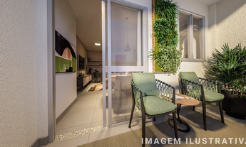 Imagem 3: Univerdi Residence, 2 dormitórios, 1 banheiros, 1 vaga na garagem, 41M² de Área Construída