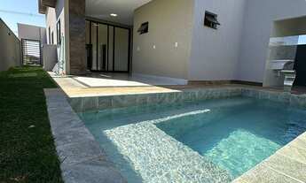 Imagem 2: CASA COM 4 SUÍTES - TERRAS ALPHA - SENADOR CANEDO - CIDADE ALPHA - COM PISCINA