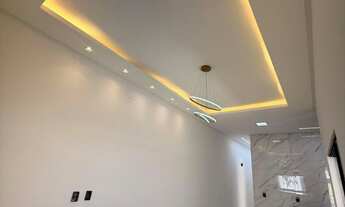 Imagem 7: Casa moderna com suíte e espaço gourmet no Residencial Monte Azul