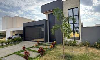 Imagem: Casa térrea moderna com piscina e 4 suítes