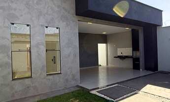 Imagem 2: Casa com 3 Quartos e Área Gourmet no Residencial Hebron em Senador Canedo