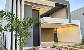 Imagem: Casa moderna com 3 suítes no Terras Alpha