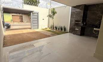 Imagem 2: Casa moderna com suíte e espaço gourmet no Residencial Monte Azul