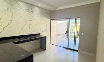 Imagem 5: Casa moderna, 4 quartos e área gourmet no Bairro das Indústrias –Senador Canedo