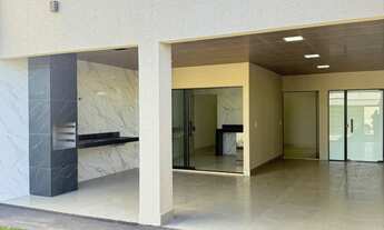 Imagem 3: Casa moderna, 4 quartos e área gourmet no Bairro das Indústrias –Senador Canedo