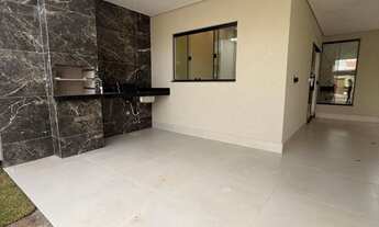 Imagem: Casa moderna com suíte e espaço gourmet