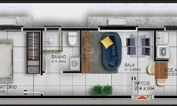 Imagem 6: JNT YOUNG - Projeto elaborado para estudantes, próximo a UFSM