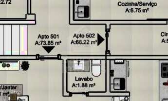 Imagem 7: Evora Residence - Cobertura de 2 dormitório com Garagem