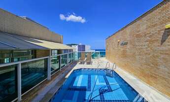 Imagem 2: Cobertura à venda no módulo 7 da Riviera com piscina e vista do mar