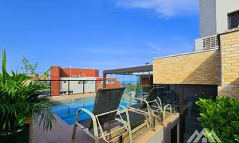 Imagem 4: Cobertura à venda no módulo 4 da Riviera, com piscina e vista do mar