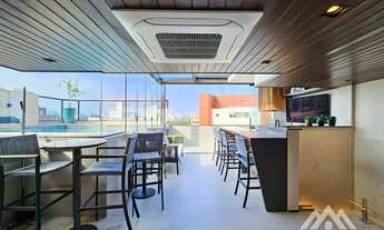 Imagem 6: Cobertura à venda no módulo 4 da Riviera, com piscina e vista do mar