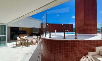 Imagem 5: Cobertura com vista total do mar, com 4 suítes à venda na Riviera de São Lourenço no módul