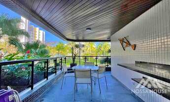 Imagem: Apartamento mobiliado pé na areia com 3