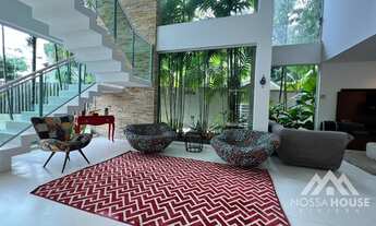 Imagem: Casa com 4 suítes e lazer à venda no módulo