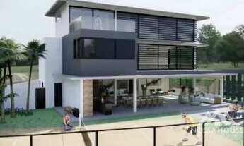 Imagem 3: Casa em construção à venda no módulo 16 da Riviera com 7 suítes